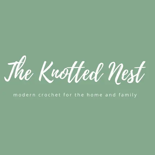 Black Bean Dyed Crochet Pot Holder Pattern - The Knotted Nest