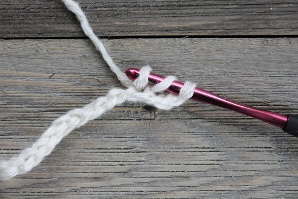 Herringbone half double crochet