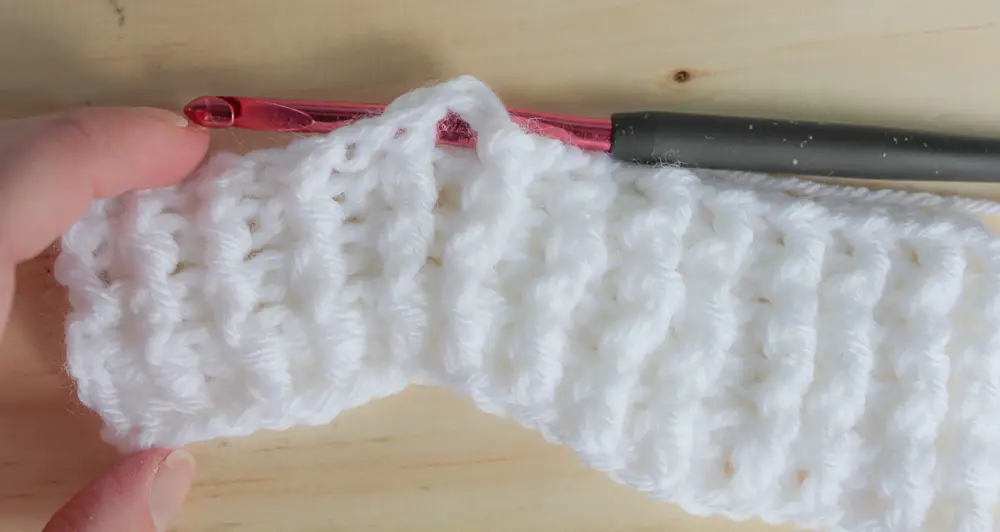 Back Post double crochet