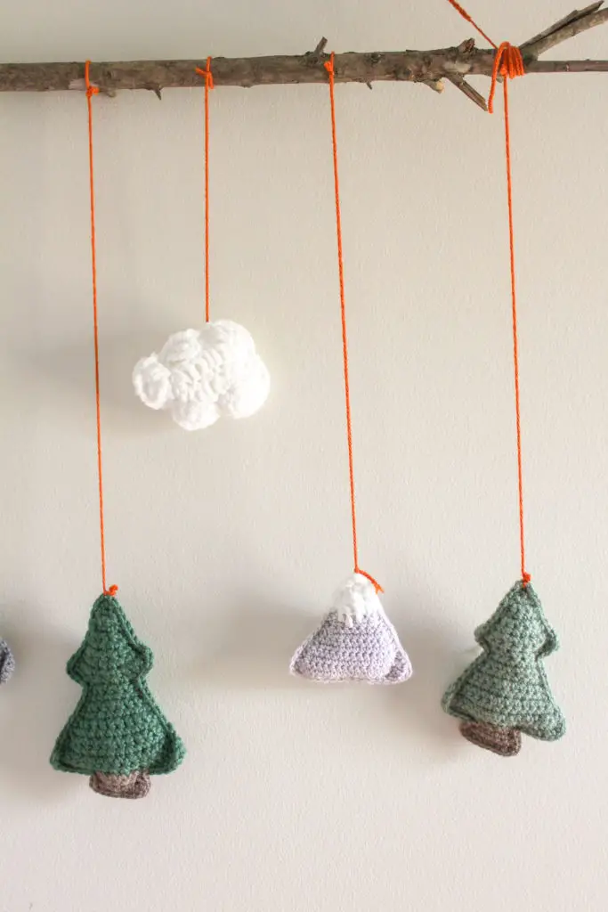 Adventure Nursery Wall Hanging Crochet Pattern