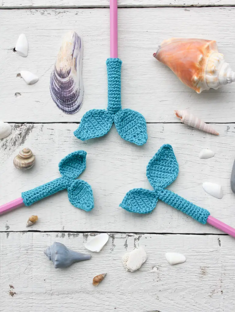 Free Mermaid Pencil Topper Crochet Pattern