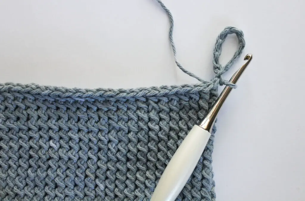 Chain 10 and slip stitch into the same stitch to form a ring.