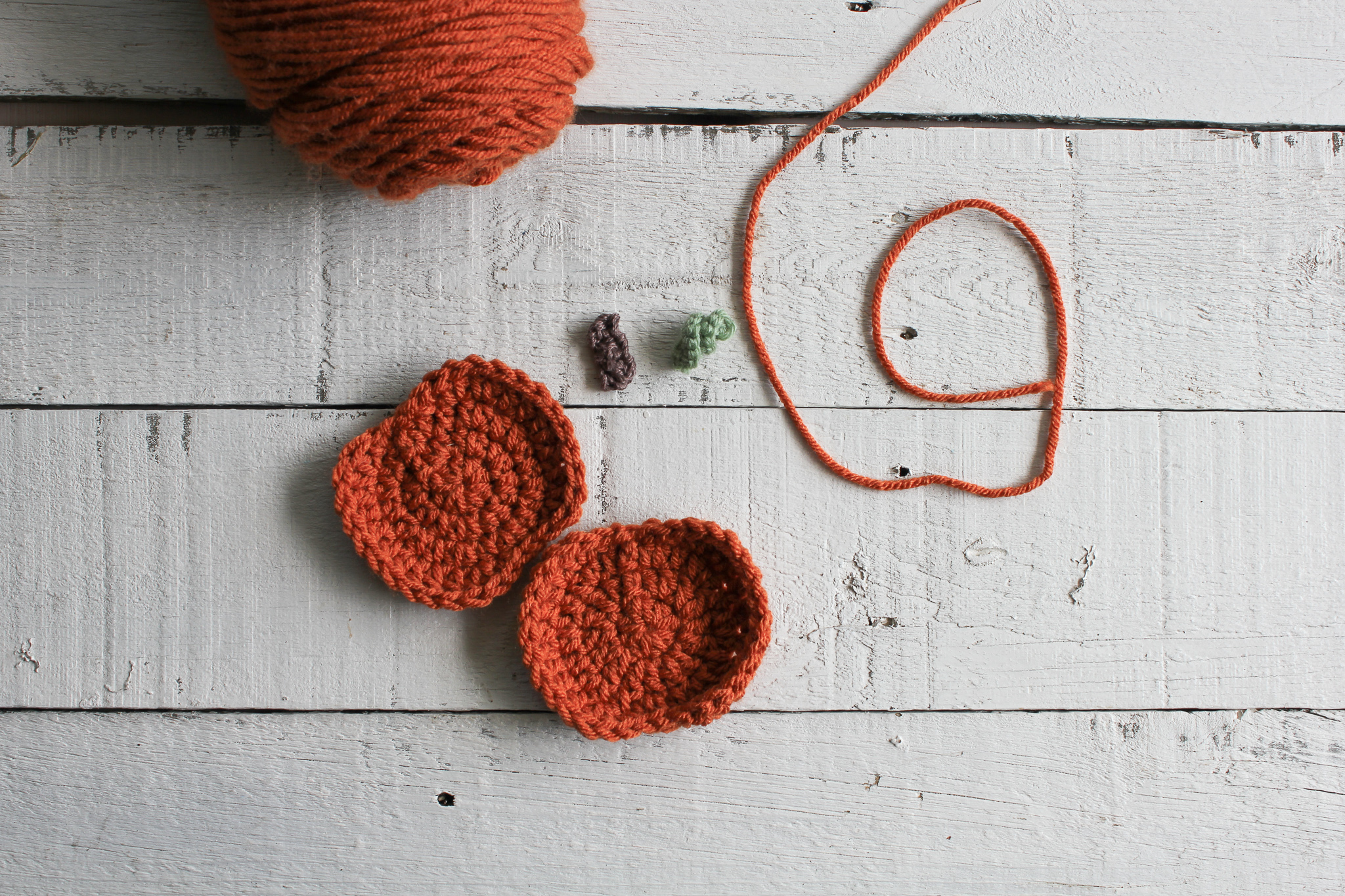 Rustic Crochet Pumpkin Garland Free Crochet Pattern Free Pattern