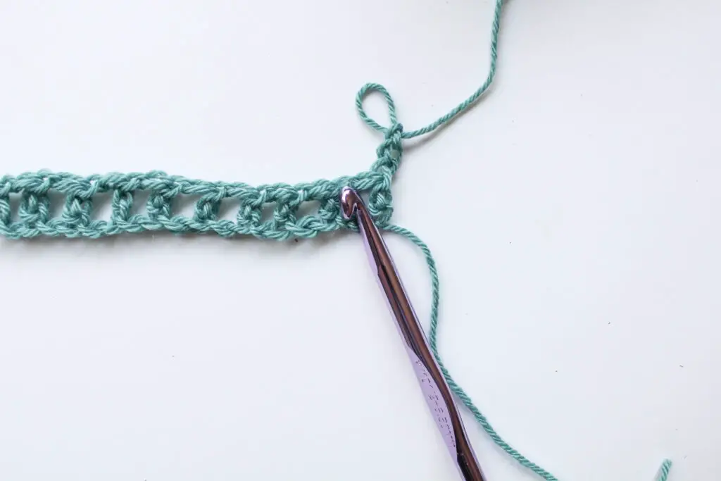 Skip first stitch and work the first hdc in next