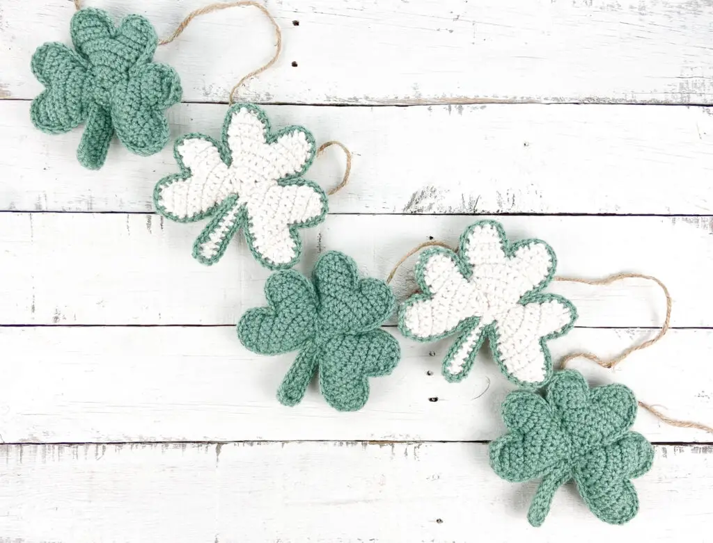 St. Patrick's Day Crochet Garland