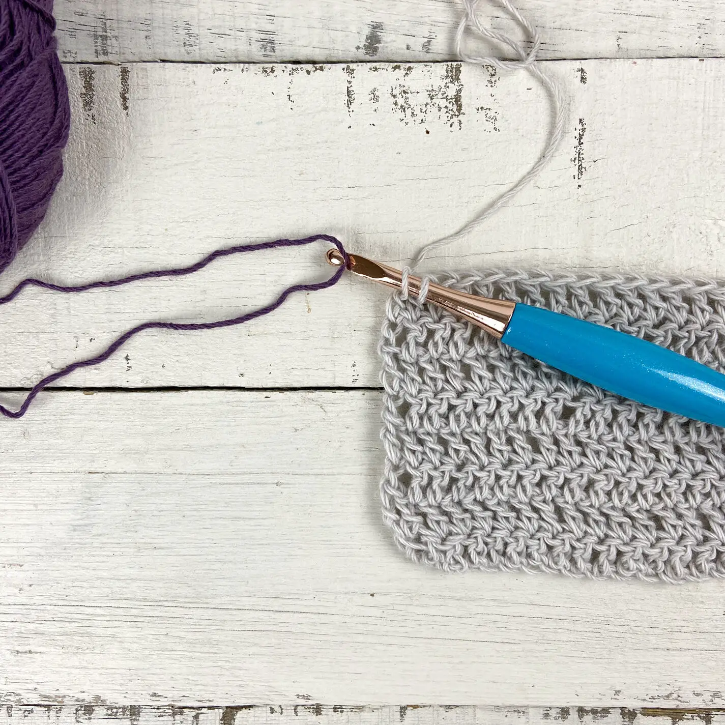 how to change colors in crochet