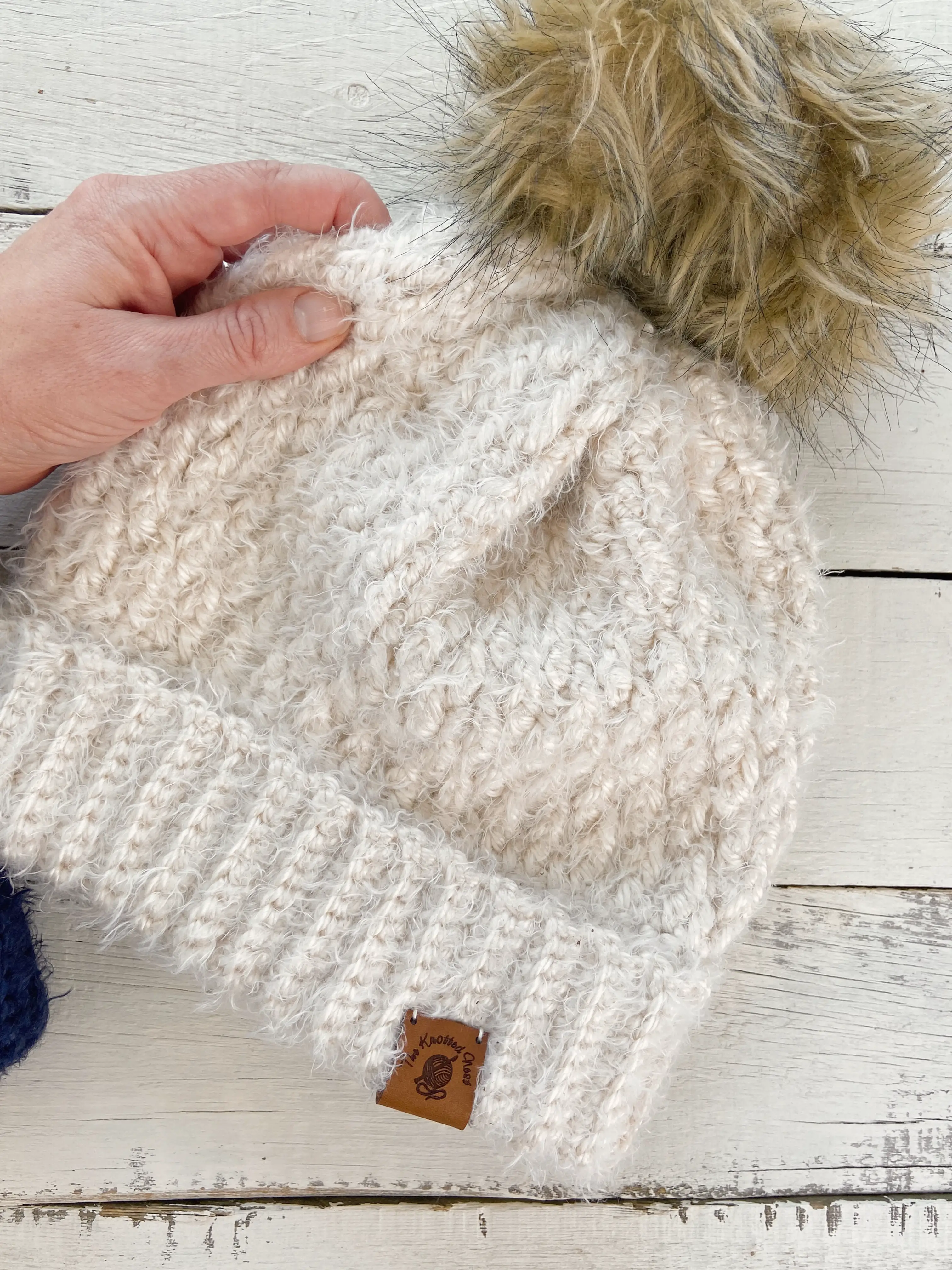 Alpine hygge beanie crochet hat