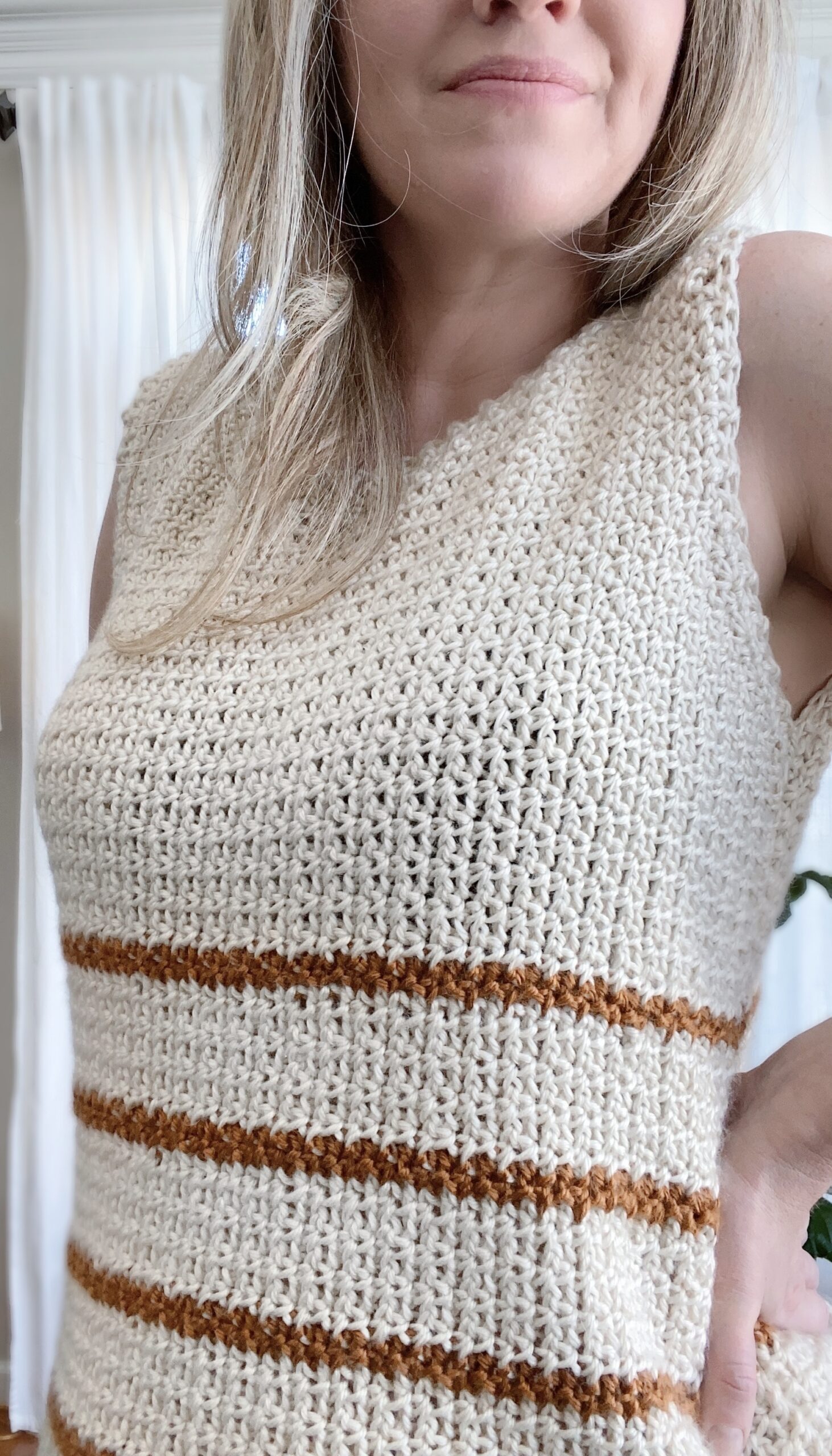Velvet Tank Top - Yarndrasil - Free Crochet Pattern